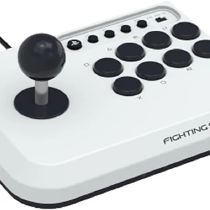 Hori PS5 Fighting Stick Mini - 8 Button Arcade Joystick - USB - White