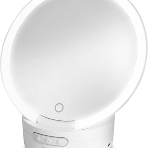 iHome Makeup Mirror with Lights and Bluetooth Speaker
