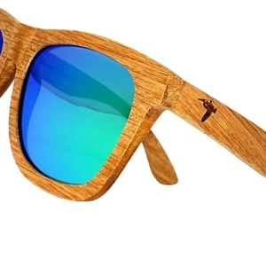 Pelican Sunwear Wood Sunglasses with Polarized Lenses
