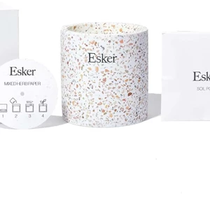 Esker Natural Soy-Based Plantable Candle