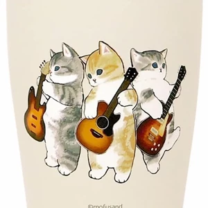 Generic Toa Metal mofusand Stainless Steel Tumbler with Wooden Lid