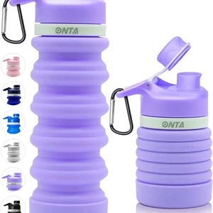 ONTA Collapsible Water Bottles- BPA Free Silicone