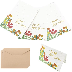 Acidea Plantable Seed Paper Cards - 10 Set