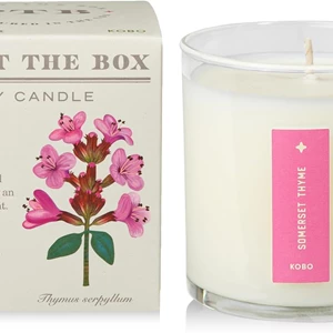 KOBO Somerset Thyme Candle with Plantable Box