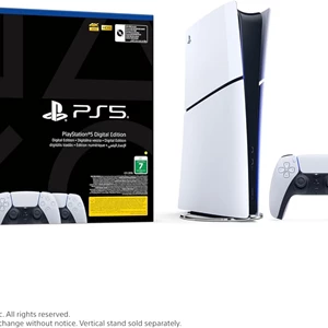 PlayStation 5 Digital Slim Console + Extra Controller