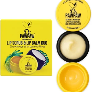 DR. PAWPAW Scrub & Nourish - Lip Scrub & Balm Set