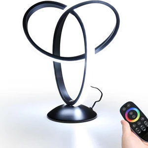 Spiral RGB Desk Lamp, Dimmable Mood Lighting
