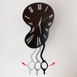Salvador Dali Melting Pendulum Wall Clock by Trend Tick