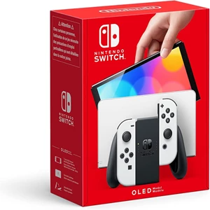 Nintendo Switch (OLED Model) - White Joy Con