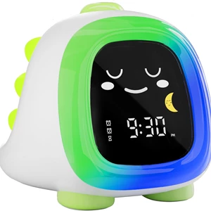 Winshine Kids Alarm Clock with Night Light - Dinosaur