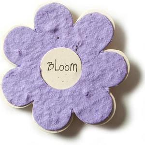BLOOMIN' FLOWER Mini Lavender Seed Paper Cards