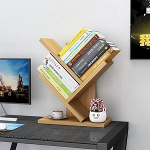 3 Tier Bamboo Book Storage Organizer - NARCES