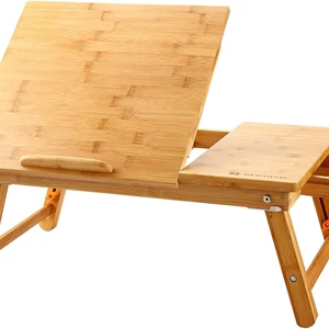 Nnewvante Adjustable Bamboo Laptop Desk