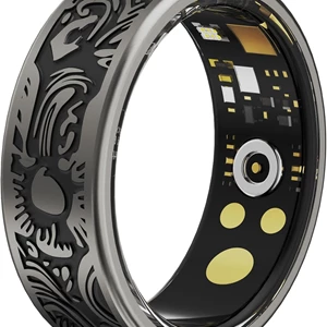 Smart Ring with Heart Rate Monitor & Sleep Tracker