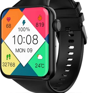 Pebble Vision Large 2" UHD Display Smartwatch with Fitness Tracker