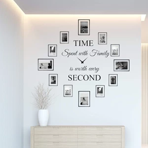 World of Wall Decal Time Spent with Family Vinyl Wall Art