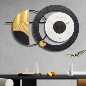 Anmotpe Modern Wall Clock - Silent Metal Design