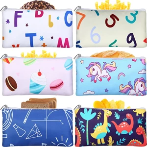 Chumia 6 Pcs Reusable Snack Bags for Kids