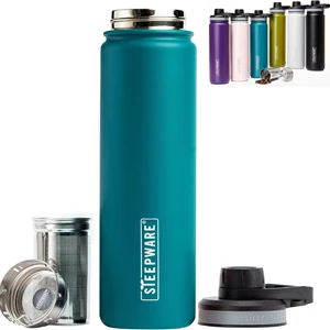 The Tea Spot Steepware Insulated Tea Tumbler - Teal