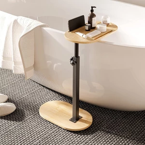 Yuxier Adjustable Bamboo Bathtub Tray Table