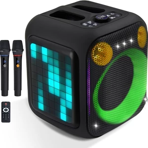 ELIRIRA Pixel Box Portable Outdoor BT Party Karaoke Speaker