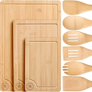 Riveira Bamboo Cutting Boards For Kitchen
