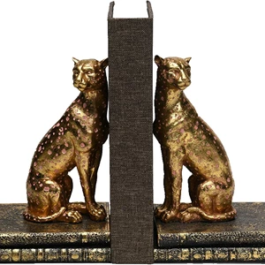 Comfy Hour Cheetah Bookends Duo
