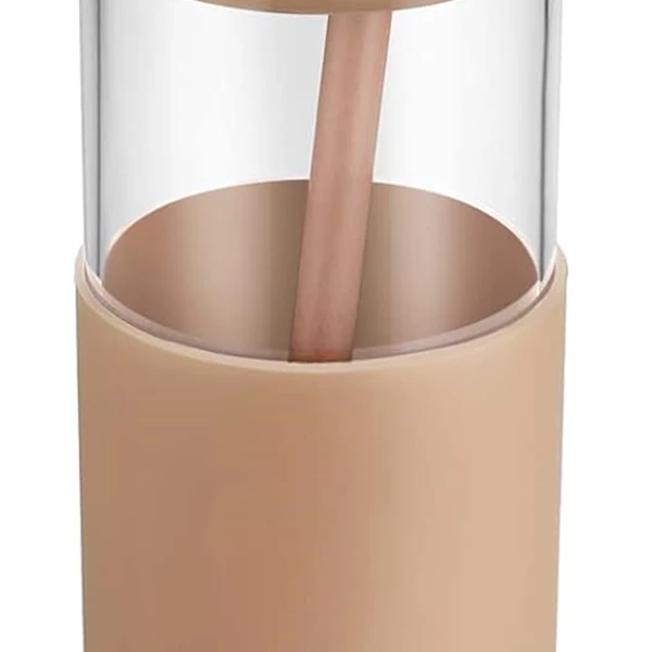 Tronco 24oz Glass Tumbler with Bamboo Lid