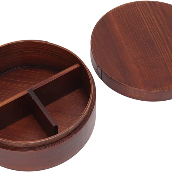 Sorandy Japanese Lunch Box Wooden for Kids and Adults