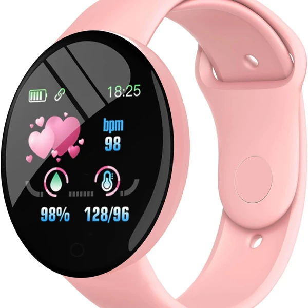 YHRY Smart Fitness Bracelet D18 in Pink