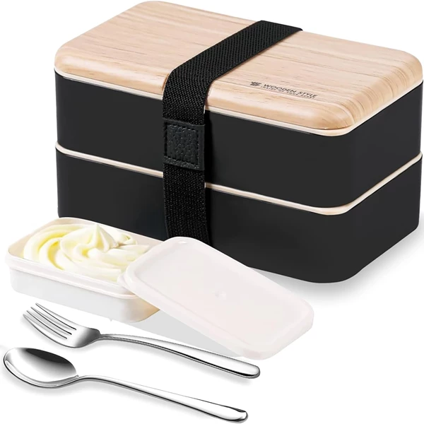 Original Bento Box with Stainless Steel Utensils