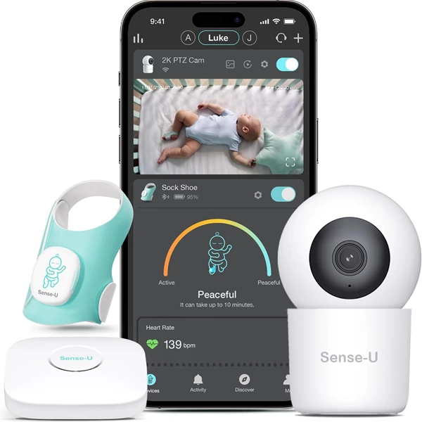 Sense-U Baby Smart Sock Shoe Monitor