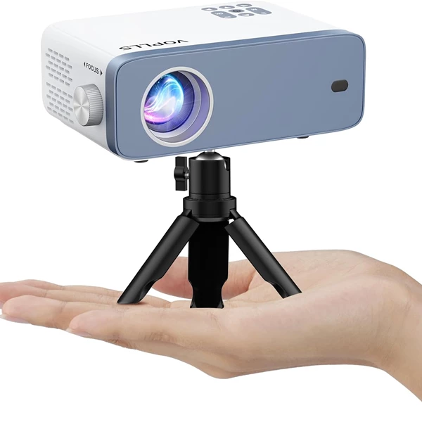 VOPLLS Mini Projector Full HD Home Theater