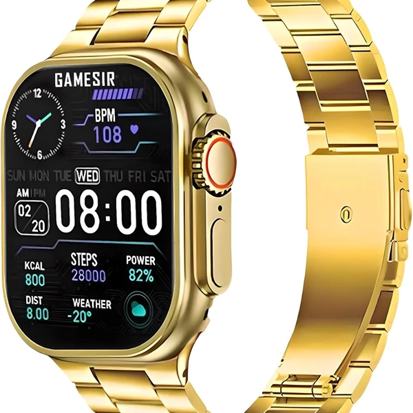 GameSir S9 Gold Ultra Smart Watch with High Resolution