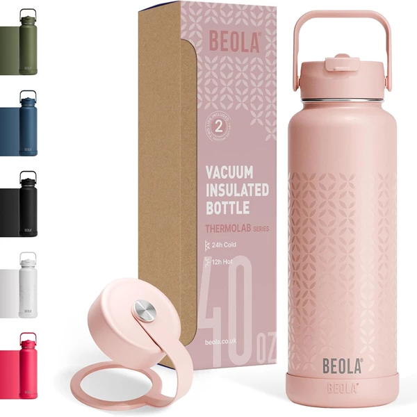 BEOLA 1200ml Insulated Stainless Steel Water Bottle