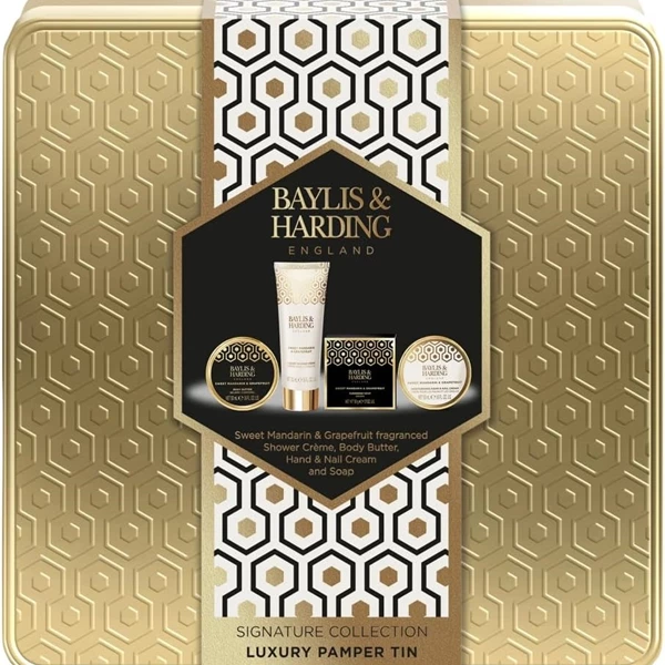 Baylis & Harding Sweet Mandarin & Grapefruit Luxury Pamper Tin Gift Set