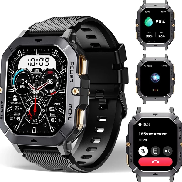 KASTWAVE Smart Watch for Men with AMOLED Display