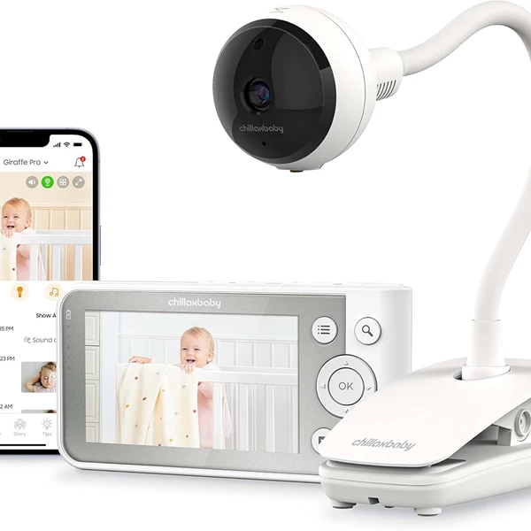 CHILLAX Giraffe Pro-WiFi Streaming Baby Monitor