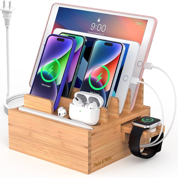 Pezin & Hulin Bamboo Charging Station