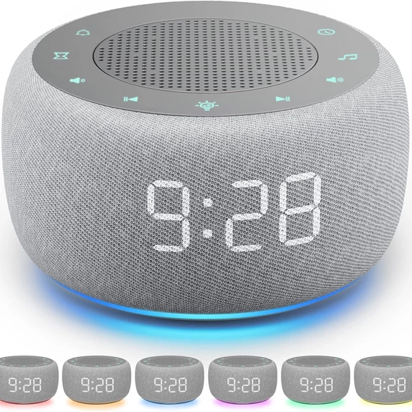 Buffbee Sound Machine & Alarm Clock 2-in-1