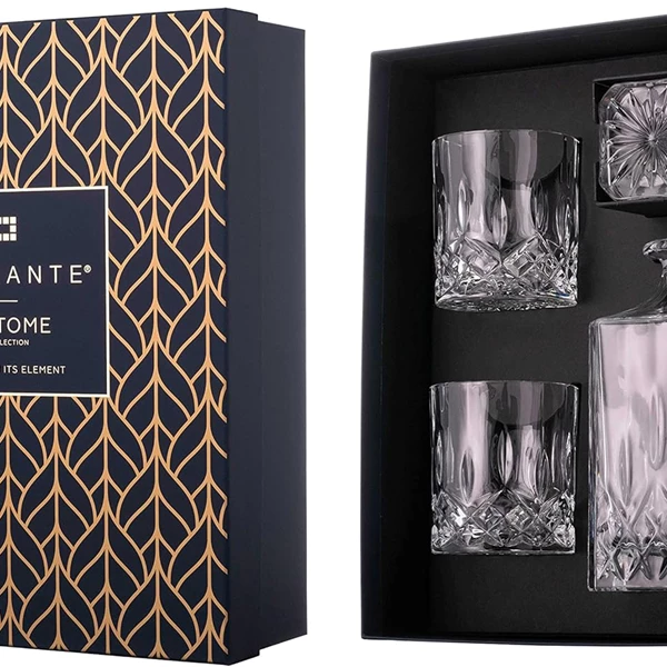 DIAMANTE Whisky Set 3 Piece 'Dorchester' Collection