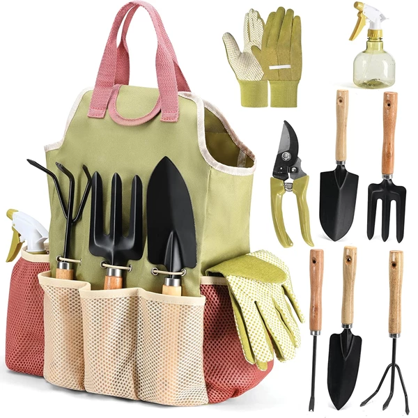 Play22 Gardening Tools Set of 10 - Durable and Practical